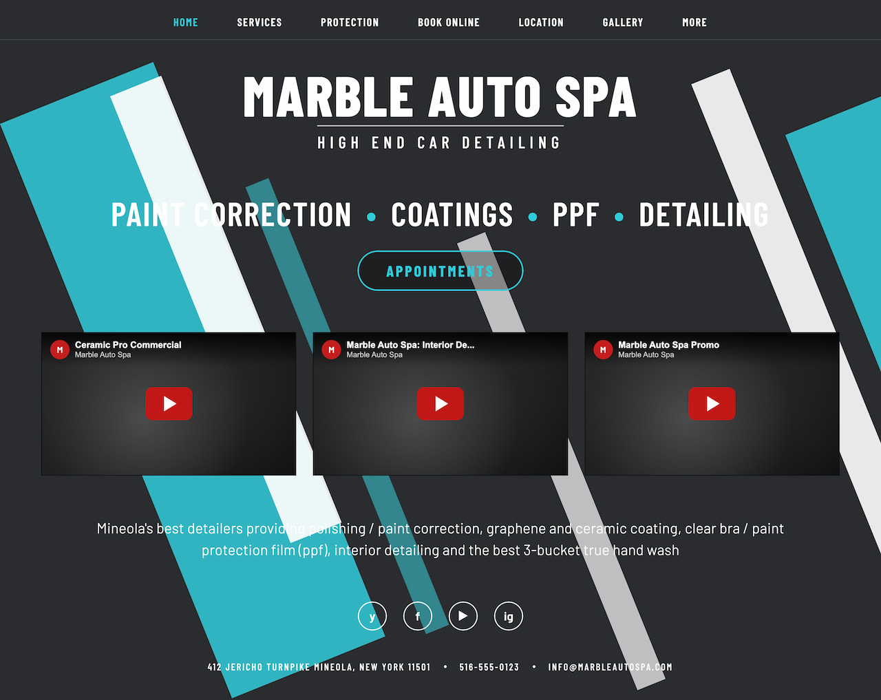 AUTO DETAILING · MINEOLA NY — before